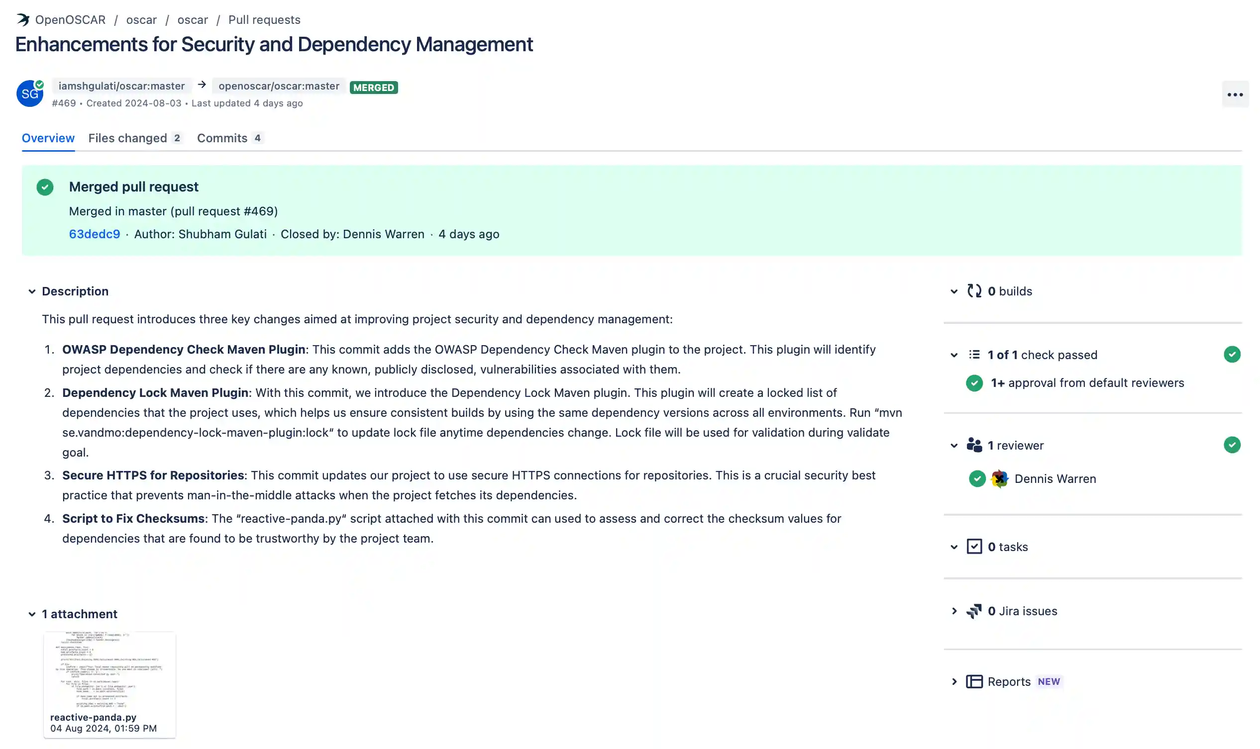 Pull request