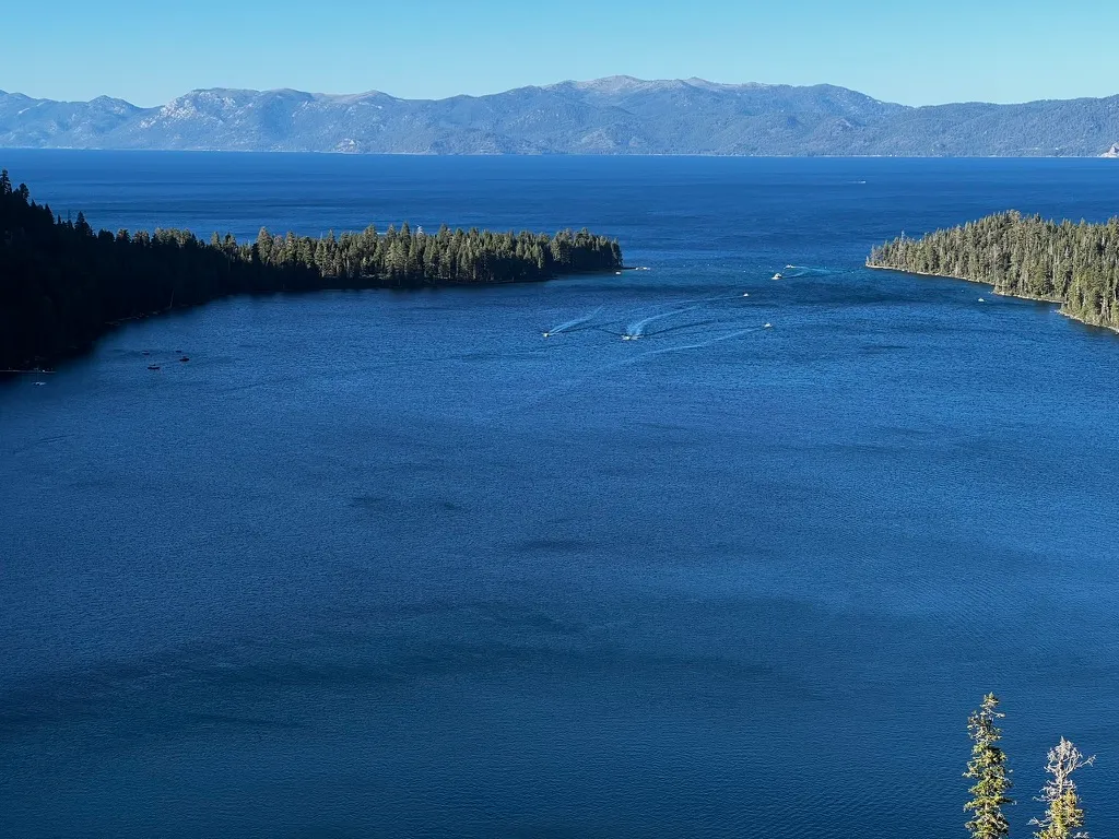 At Lake Tahoe